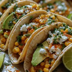 Sweet Heat Corn Tacos