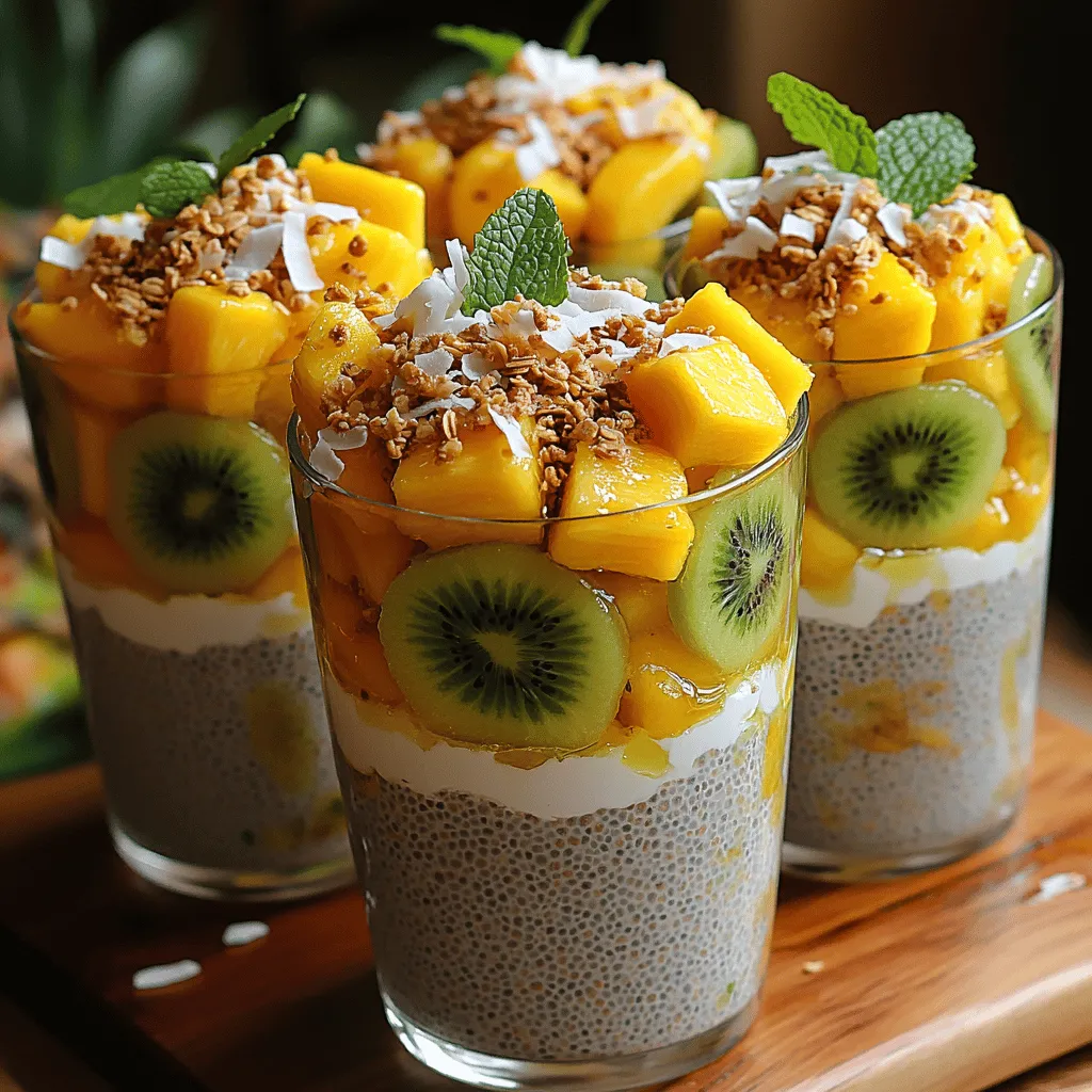In recent years, the world has seen a delightful surge in the popularity of healthy desserts. As more individuals prioritize wellness and nutrition, they are seeking out sweet treats that not only satisfy their cravings but also nourish their bodies. One such rising star in the realm of healthy desserts is chia pudding, a versatile and nutrient-dense option that has captured the hearts of many health enthusiasts. Among the myriad of ways to enjoy chia pudding, Tropical Chia Pudding Parfaits stand out as an enticing choice that brings the bright flavors of the tropics to your table.