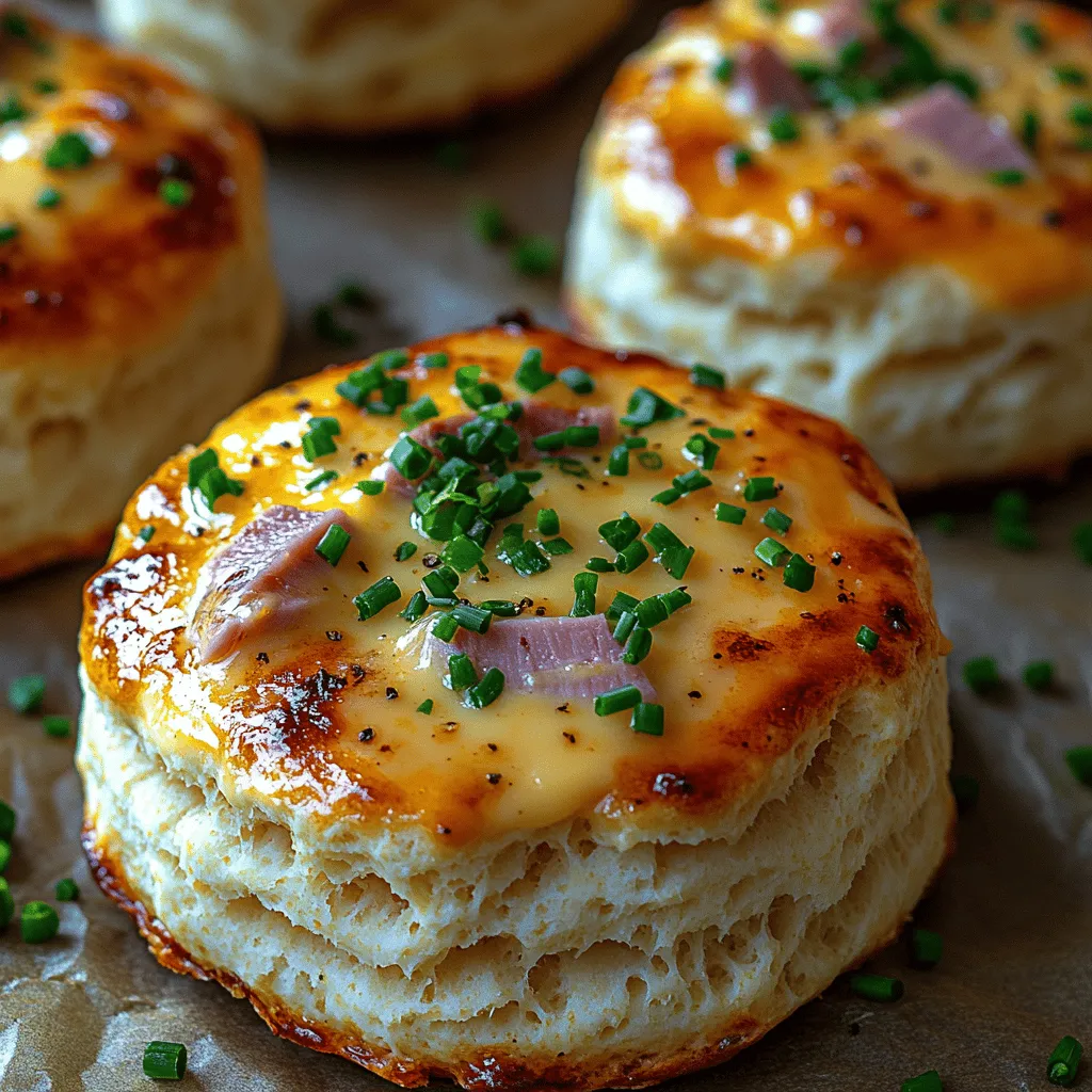 Imagine biting into a warm, flaky biscuit that melts in your mouth, releasing a rich, buttery flavor combined with the savory goodness of ham and the sharp tang of cheddar cheese. This is the sensory delight that awaits you with our savory ham and cheese butter biscuits. Not only do these biscuits exude comfort, but they also capture the essence of home-cooked goodness that many of us cherish.