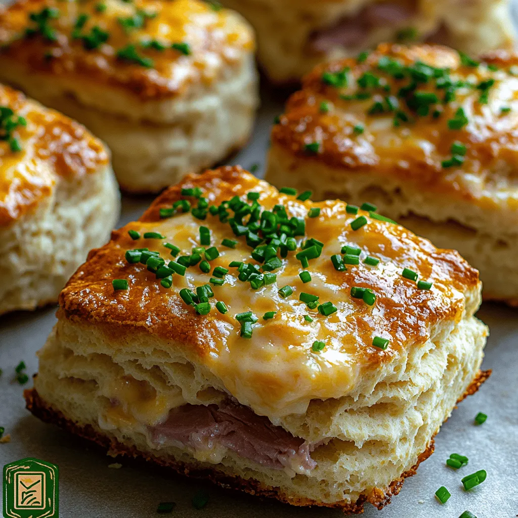 Imagine biting into a warm, flaky biscuit that melts in your mouth, releasing a rich, buttery flavor combined with the savory goodness of ham and the sharp tang of cheddar cheese. This is the sensory delight that awaits you with our savory ham and cheese butter biscuits. Not only do these biscuits exude comfort, but they also capture the essence of home-cooked goodness that many of us cherish.