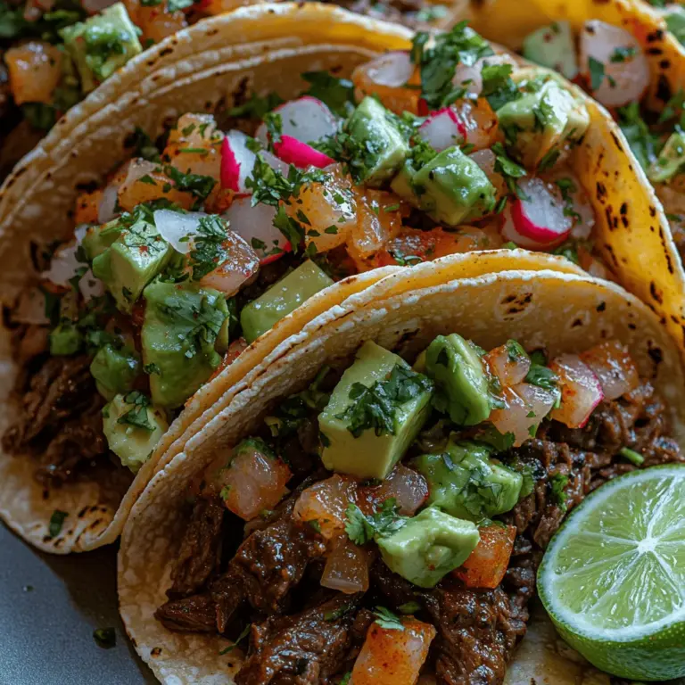 Tacos have long been a beloved staple in Mexican cuisine, celebrated for their versatility and ability to bring people together. Among the myriad of taco fillings available, savory beef short rib tacos stand out as a luxurious and flavor-packed option that is sure to impress. The rich, tender meat of beef short ribs, when slow-cooked, becomes melt-in-your-mouth delicious, making it a perfect filling for tacos. The combination of spices and toppings creates a delightful explosion of flavors that elevates this dish to a whole new level.