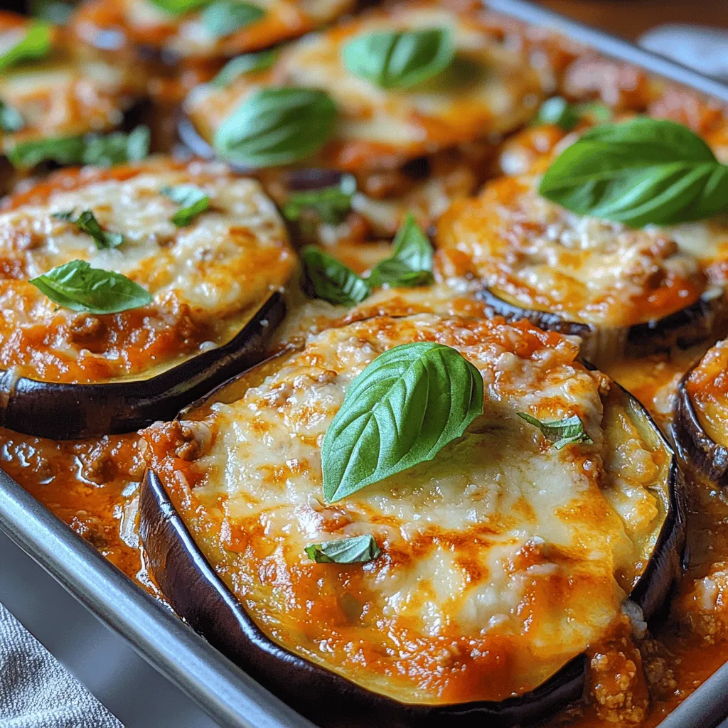 Lasagna is a beloved comfort food that brings warmth and satisfaction to many dinner tables. However, with the rise of health-conscious diets, traditional pasta recipes often take a back seat. Enter the Heavenly Low-Carb Eggplant Lasagna - a delightful twist on the classic Italian dish that allows you to indulge without the guilt. This recipe not only satisfies your cravings but also aligns with modern dietary needs, making it an excellent choice for anyone looking to reduce their carbohydrate intake.