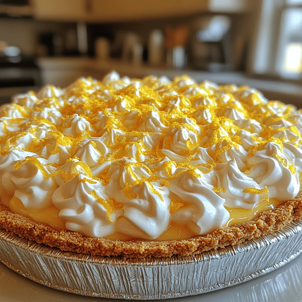 When it comes to desserts, few things can rival the bright, invigorating taste of lemon. Lemon desserts have a timeless charm, evoking memories of sunny days, family gatherings, and the comforting warmth of home. The delightful tang of lemon paired with a smooth, creamy texture is a combination that not only tantalizes the taste buds but also lifts the spirits. Among the myriad of lemony delights, the Sunny Dream Lemon Cream Pie stands out as a quintessential choice for those who crave a refreshing and indulgent treat.