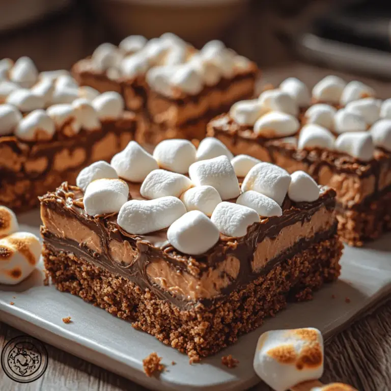 S’mores have long been a beloved treat, evoking memories of summer nights spent around crackling campfires, where laughter and marshmallow toasting go hand in hand. The classic combination of graham crackers, gooey roasted marshmallows, and rich chocolate is not just a nostalgic experience; it’s a universally cherished dessert that brings people together. However, while the traditional method requires a campfire, we’re introducing a modern twist to this classic favorite: Heavenly No-Bake S’mores Bars.