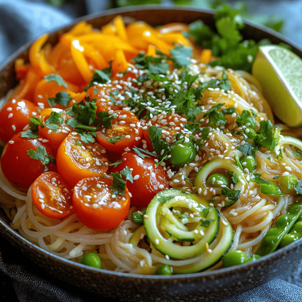 In contemporary cuisine, noodle bowls have surged in popularity, becoming a favorite among food enthusiasts seeking quick, nutritious, and satisfying meals. These versatile dishes combine a variety of ingredients, allowing for endless creativity while meeting diverse dietary preferences. Enter the Summer Veggie Noodle Bowl, a vibrant and refreshing option perfect for warm weather days. Bursting with fresh vegetables, flavors, and textures, this dish not only tantalizes the taste buds but also promotes a healthy lifestyle.