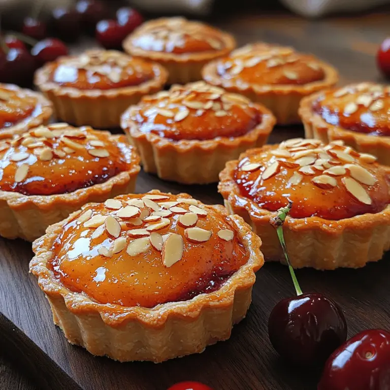 To create the perfect Mini Cherry Almond Tarts, it's essential to understand the roles of each ingredient involved in the recipe. From the tart crust to the cherry filling and almond topping, every component contributes to the overall flavor and texture of the tarts.