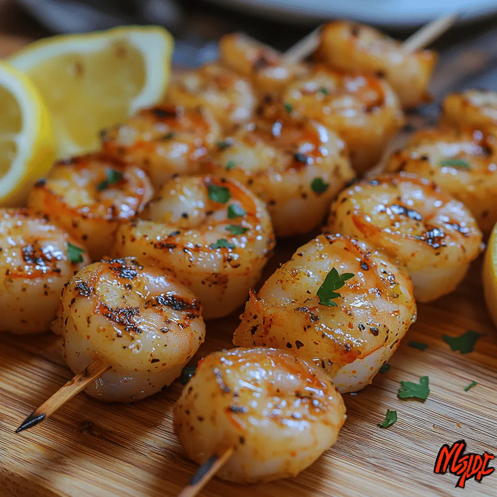 Shrimp dishes hold a special place in culinary culture, celebrated for their succulent texture and ability to absorb flavors beautifully. Whether served as a main course or an appetizer, shrimp can elevate any meal with their deliciously tender bite and quick cooking time. Among the myriad of shrimp recipes, Zesty Citrus Garlic Shrimp Skewers stand out for their vibrant combination of flavors and ease of preparation. This dish brings together the bright notes of citrus, the aromatic punch of garlic, and a hint of spice, making it an ideal choice for gatherings, barbecues, or a quick weeknight meal.