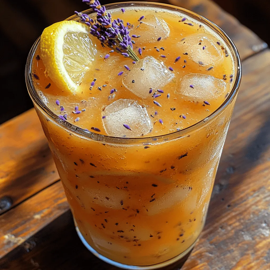 Imagine a glass of lemonade that is both invigorating and calming—a drink that quenches your thirst while simultaneously soothing your senses. Lavender Bliss Iced Lemonade achieves just that by incorporating the delicate essence of lavender into the traditional lemonade base. The aromatic lavender provides a subtle floral note that perfectly complements the tartness of fresh lemons, creating a harmonious balance that is refreshingly delightful.