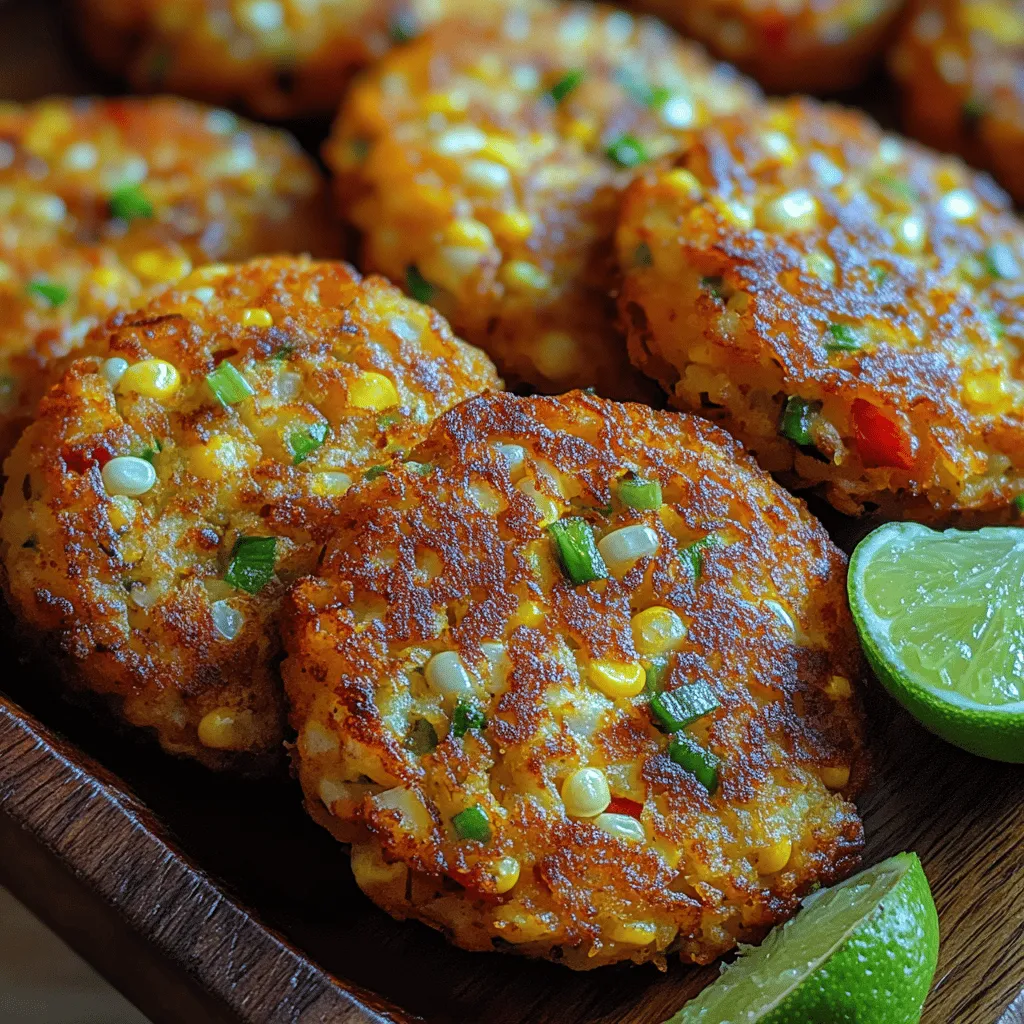 Sweet Corn Fritters are a delightful snack or appetizer that embodies the essence of summer in every bite. These golden, crispy bites, brimming with the natural sweetness of corn, are not only delicious but also incredibly versatile. Whether served at a backyard barbecue, as a party appetizer, or as a cozy side dish to complement your main meal, sweet corn fritters are sure to please a crowd. Their appeal lies not just in their flavor but also in their nutritional benefits, making them a wholesome addition to your culinary repertoire.
