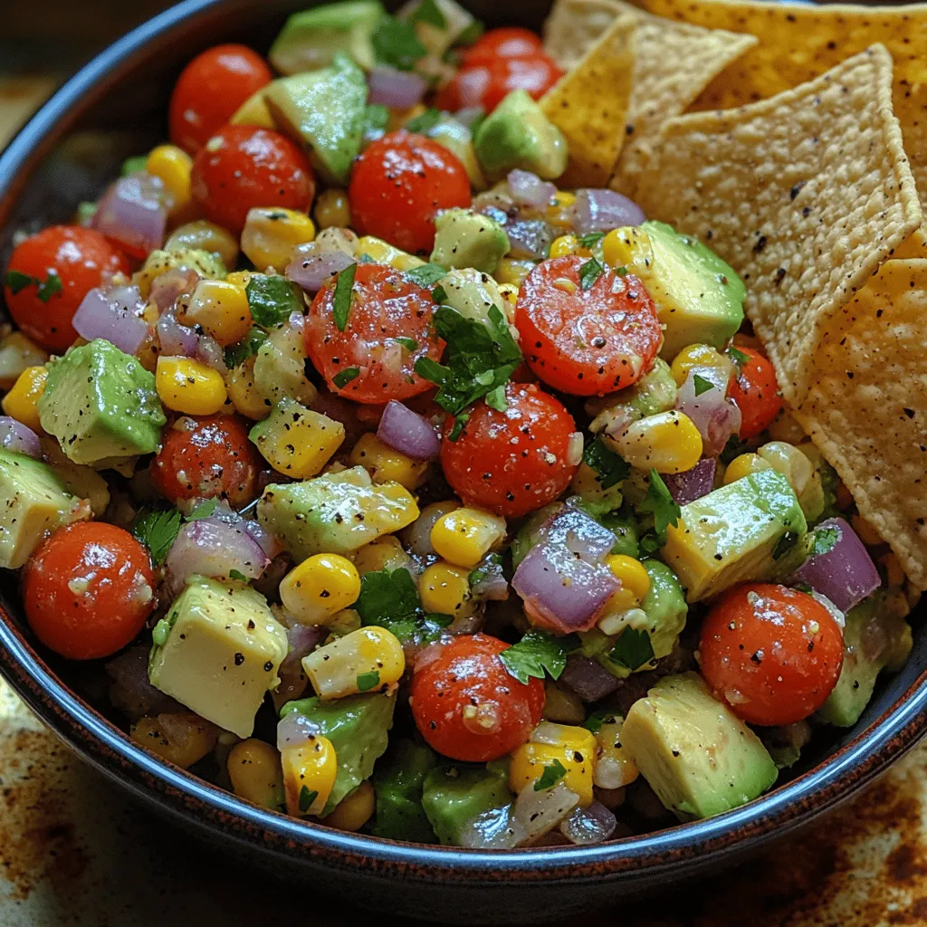 As the sun warms the days and summer gatherings start to fill our calendars, there’s nothing quite like the vibrant and refreshing flavors of a well-made salsa. Enter the delightful roasted corn avocado salsa—a dish that captures the essence of summer in every bite. With its sweet, smoky corn, creamy avocados, and zesty lime, this salsa is not only a feast for the eyes but also a burst of flavor that can elevate any meal. Whether you’re serving it as a dip with tortilla chips, using it as a topping for grilled fish or chicken, or simply enjoying it on its own as a refreshing side dish, roasted corn avocado salsa is incredibly versatile.