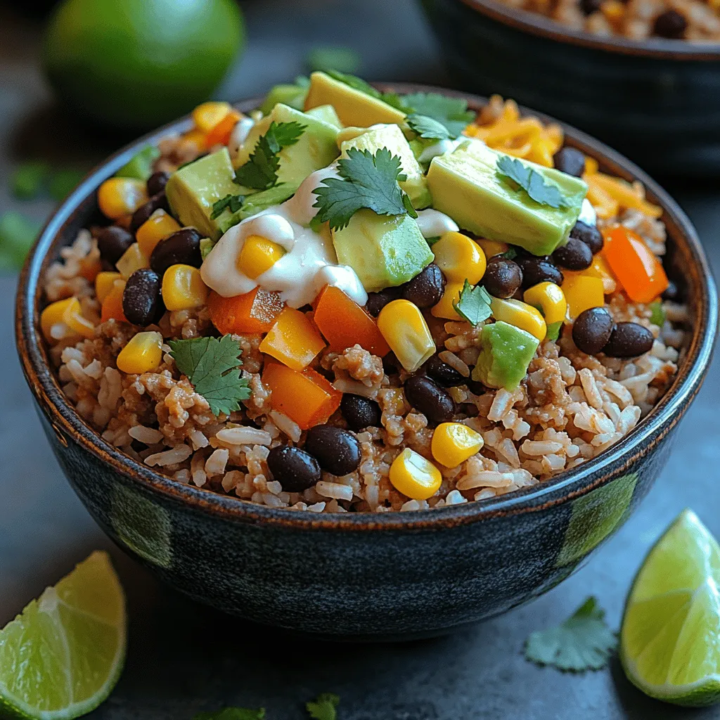 Tex-Mex cuisine is a beloved fusion of flavors that marries traditional Mexican cooking with the culinary influences of Texas. This vibrant style of cooking has captured the hearts and taste buds of food enthusiasts across the United States and beyond. With its bold spices, colorful presentations, and hearty ingredients, Tex-Mex has become a staple in many households, offering a delicious way to enjoy a variety of flavors in one meal. One dish that embodies the essence of Tex-Mex while also catering to health-conscious eaters is the Tex-Mex Fiesta Ground Turkey Rice Bowl.