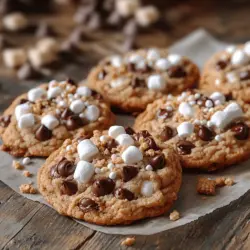 Creating the perfect S’mores Chocolate Chip Cookies requires a well-thought-out selection of ingredients. Each component plays a crucial role in achieving the ideal flavor profile and texture. Let’s take a closer look at the essential ingredients you’ll need and why they matter.
