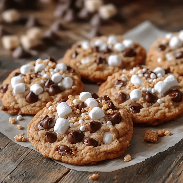 Creating the perfect S’mores Chocolate Chip Cookies requires a well-thought-out selection of ingredients. Each component plays a crucial role in achieving the ideal flavor profile and texture. Let’s take a closer look at the essential ingredients you’ll need and why they matter.