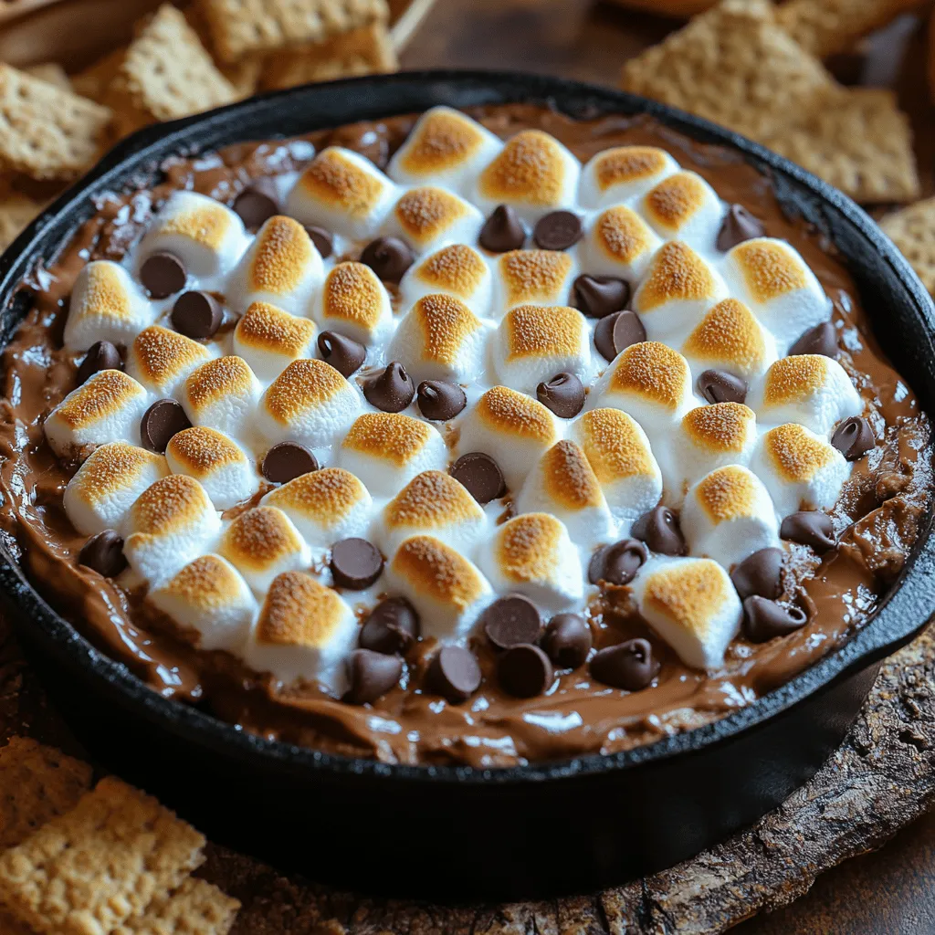 S’mores have long been a cherished dessert, capturing the hearts and taste buds of many. Whether enjoyed by a crackling campfire or at family gatherings, this delightful combination of graham crackers, chocolate, and toasted marshmallows evokes warm memories and a sense of nostalgia. However, as culinary creativity takes center stage, traditional s’mores have evolved into new and exciting forms. One such innovation is the Melty S’mores Skillet Dip—a decadent, shareable treat that brings the classic flavors of s’mores to the forefront in a fun, interactive way.