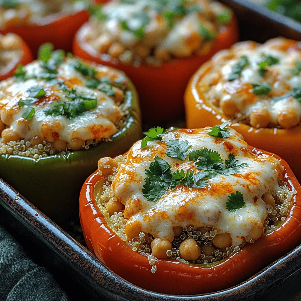 Stuffed peppers have long held a cherished place in kitchens around the world, celebrated for their versatility and the endless creativity they inspire. These vibrant vessels, typically filled with a medley of savory ingredients, can be tailored to suit any dietary preference or flavor profile. As more people embrace plant-based diets, the classic stuffed pepper is evolving to include wholesome, nutritious ingredients that don’t compromise on taste. Enter the Spicy Buffalo Chickpea Stuffed Peppers—a delightful, plant-based twist on this beloved dish that promises to excite your taste buds while offering a healthy meal option.