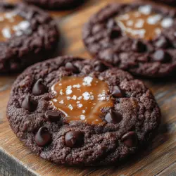 Cookies are more than just a sweet treat; they evoke memories of family gatherings, bake sales, and cozy evenings at home. Their universal appeal lies in their versatility and the endless flavor combinations that can be explored. Among the myriad varieties, dark chocolate sea salt caramel cookies stand out as an indulgent favorite. This recipe combines the rich, deep flavors of dark chocolate with the luscious creaminess of caramel, all enhanced by a sprinkle of sea salt that elevates the taste to new heights.