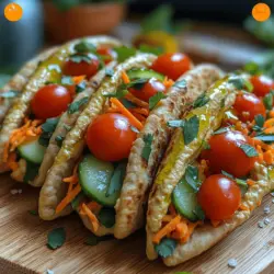 Exploring the Joy of Savory Creamy Hummus Veggie Pockets