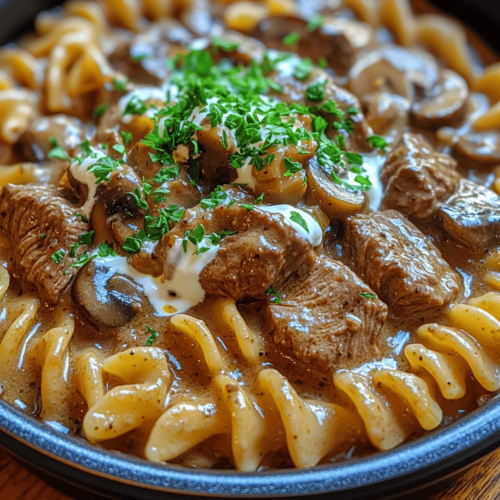 Delve into the world of comfort food with this Hearty One-Pot Beef Stroganoff, a timeless dish perfect for cozy family dinners or relaxed gatherings. Known for its rich flavors and creamy texture, this recipe combines tender beef, earthy mushrooms, and comforting egg noodles into a single pot for an easy yet satisfying meal. In this article, we will explore the origins of Beef Stroganoff, the nutritional benefits of its ingredients, and provide a detailed step-by-step guide to creating this culinary delight in your own kitchen.
