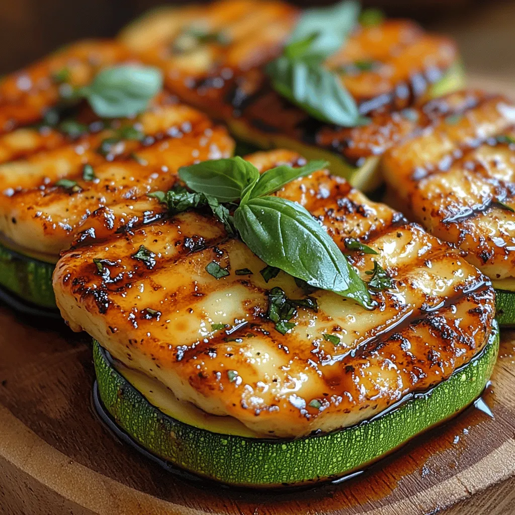 Grilled Zucchini Halloumi Stacks are a delightful dish that combines fresh vegetables with savory cheese, offering a unique blend of flavors and textures that make it a standout choice for any meal. Whether you’re looking for a quick snack, a light lunch, or an elegant side dish for dinner, this recipe is not only simple to prepare but also packed with nutritional benefits. The marriage of tender, grilled zucchini and slightly salty halloumi cheese creates a mouthwatering experience that caters to both vegetarians and those seeking a healthy alternative to traditional meat dishes.