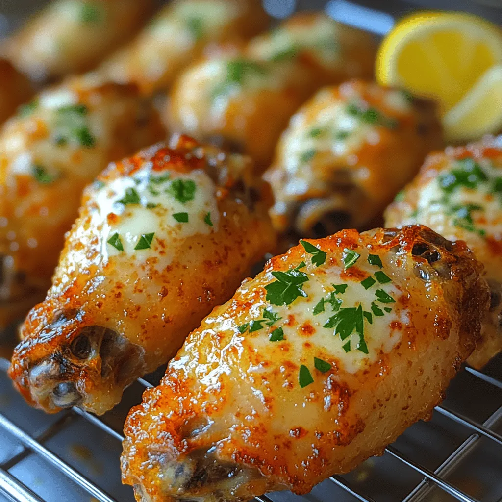 Chicken wings have taken the culinary world by storm, evolving from a simple bar snack to a beloved staple in households across the globe. Their versatility makes them a perfect choice for any occasion, whether it’s a lively game day gathering, a casual dinner with friends, or a festive celebration. Among the myriad of flavors and styles, one standout recipe that has gained immense popularity is Garlic Parmesan Baked Wings. This dish not only boasts a delightful combination of rich flavors but is also incredibly easy to prepare, making it an ideal option for both novice cooks and seasoned chefs alike.