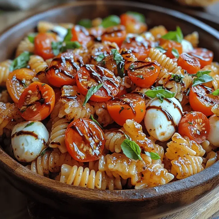 The Caprese salad has its roots firmly planted in Italian cuisine, originating from the island of Capri. Traditionally, this salad is made with fresh mozzarella cheese, ripe tomatoes, and fragrant basil leaves, drizzled with olive oil and sometimes balsamic vinegar. It’s a dish that embodies the essence of Italian culinary philosophy—simplicity and freshness. Over time, this classic salad has evolved, inspiring inventive variations like the Caprese Pasta Salad, which harmoniously marries the ingredients of the Caprese with the heartiness of pasta.