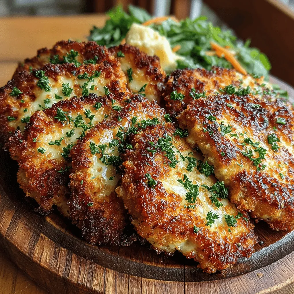 Golden Parmesan Crusted Turkey Cutlets