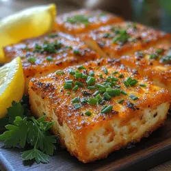 Herbaceous Tofu Elegance: The Perfect Plant-Based Delight