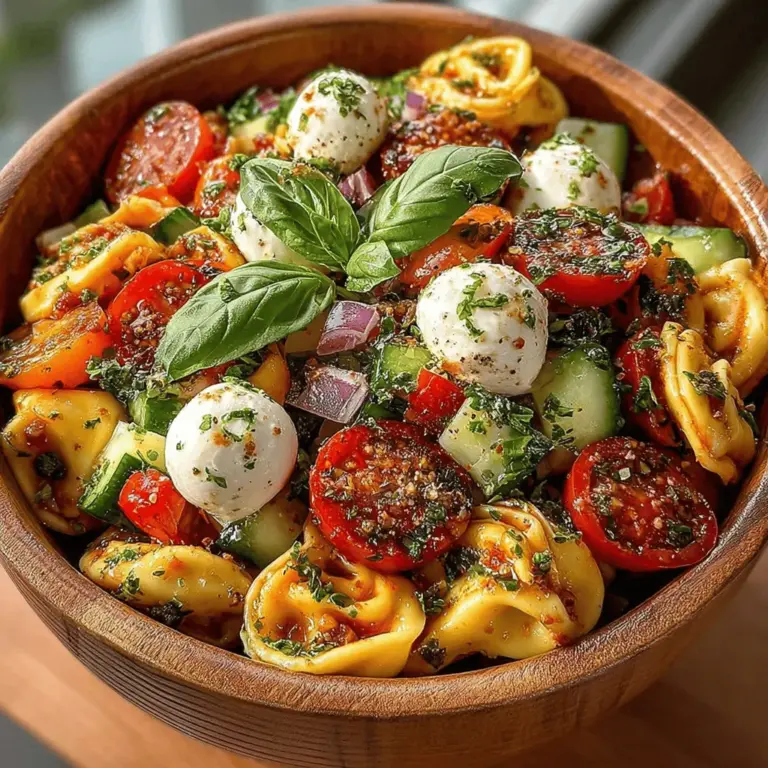 As the warm sun beckons us outdoors, refreshing salads emerge as a beloved staple of summer dining. They provide a light and vibrant option that is both satisfying and easy to prepare. Among the myriad of salad choices, the Refreshing Tortellini Delight stands out with its delightful combination of colorful vegetables and creamy cheese tortellini. This dish not only presents a feast for the eyes but also offers a harmonious balance of flavors that tantalizes the taste buds.