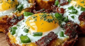 Savory Sweet Potato Bacon & Egg Muffin Cups