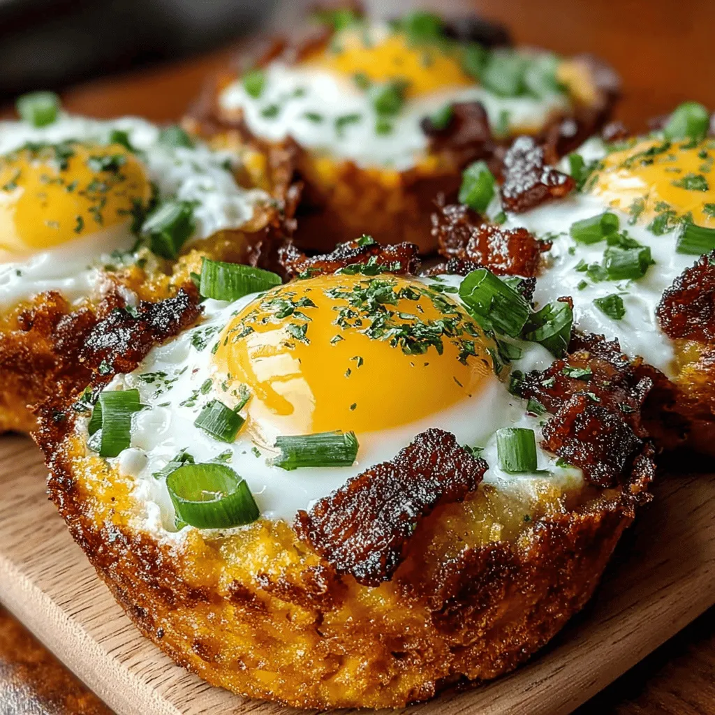 Savory Sweet Potato Bacon & Egg Muffin Cups