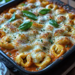 In the world of comforting weeknight dinners, few dishes stand out as much as a creamy tomato tortellini bake. This indulgent recipe artfully combines the rich flavors of cheese tortellini, fresh tomatoes, and a blend of aromatic herbs, all enveloped in a luscious cream sauce. It’s a dish that captures the essence of comfort food, inviting you to gather around the table and enjoy a satisfying meal. Whether you are a busy parent juggling daily responsibilities, a student navigating a hectic schedule, or simply someone looking for an easy yet delectable dinner option, creamy tomato tortellini bake promises to deliver on both taste and convenience.