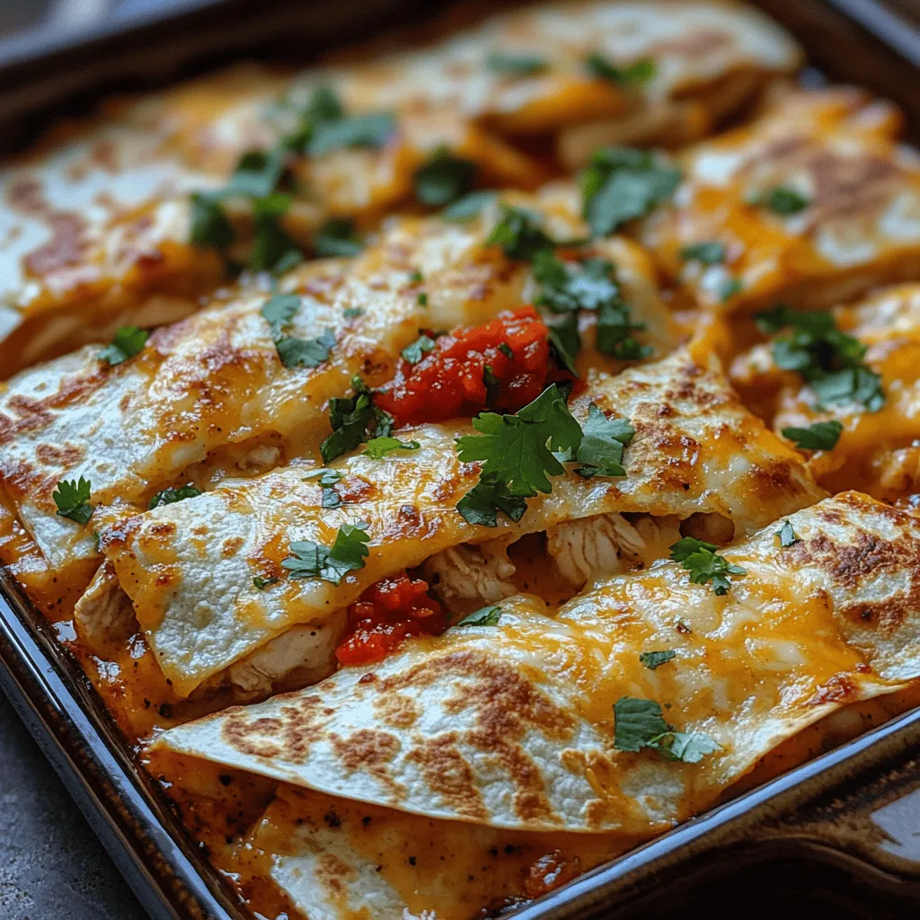Cheesy Salsa Chicken Quesadilla Bake: Step-by-Step Guide to a Delicious Meal