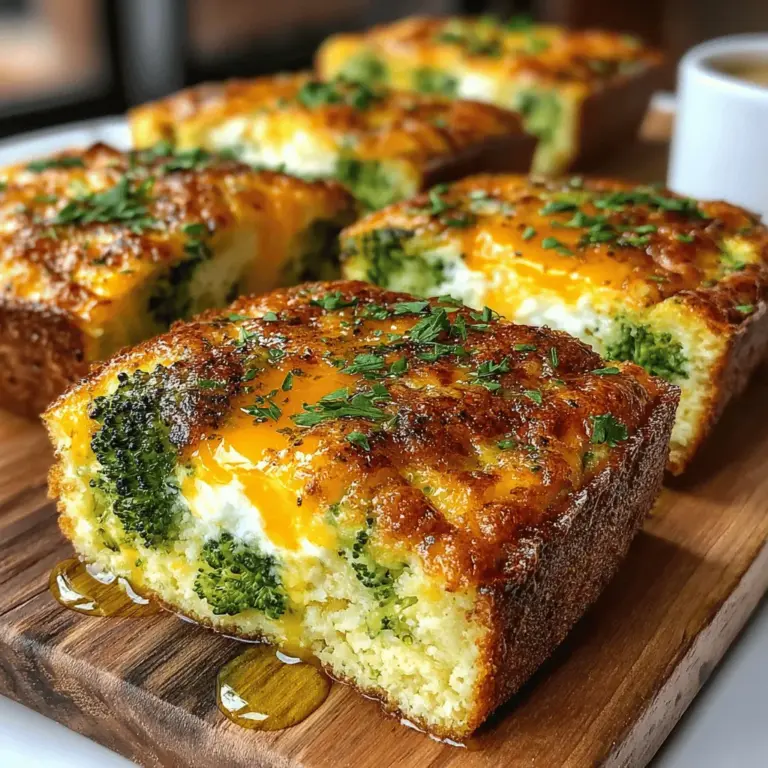 Cheddar Broccoli Egg Bake Squares are a delicious and nutritious dish that can easily fit into any meal plan. This recipe combines the wholesome goodness of fresh broccoli, the richness of sharp cheddar cheese, and the protein-packed power of eggs, making it an ideal choice for breakfast, brunch, or even a satisfying snack. Not only is it a breeze to prepare, but it also offers a wonderful balance of flavors and textures that can please a crowd or serve as a hearty meal for one.
