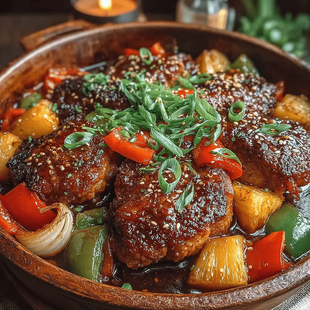 If you're searching for a dish that embodies the perfect blend of sweet and savory flavors, look no further than Sweet Pineapple Teriyaki Chicken Bake. This delightful recipe is not only a feast for the taste buds but also a convenient solution for busy weeknights. The combination of tender chicken, juicy pineapple, and vibrant vegetables makes this dish an appealing choice for families and food enthusiasts alike.