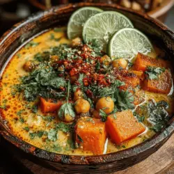Spiced Pumpkin Chickpea Stew with Coconut: A Cozy Culinary Delight