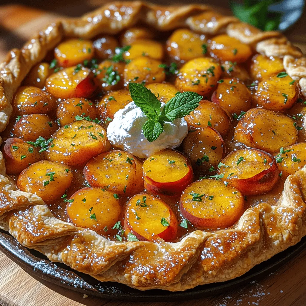 As summer rolls around, nature gifts us with a vibrant array of fresh fruits, and among these, peaches stand out as a quintessential symbol of the season. Juicy, fragrant, and sweet, peaches are perfect for incorporating into an array of desserts that celebrate their luscious flavor. One such delightful creation is the Peachy Summer Chill Galette—a rustic pastry that perfectly encapsulates the essence of summer. This galette is not only a visual treat with its golden-brown crust and succulent peach filling but also a refreshing dessert that’s incredibly easy to prepare, making it a go-to recipe for summer gatherings, picnics, or even quiet afternoons at home.
