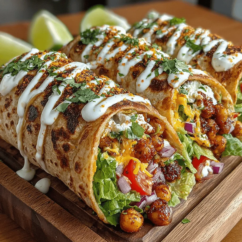 In recent years, there has been a remarkable shift towards plant-based meals, driven by growing awareness of health, environmental sustainability, and ethical considerations. More people are seeking satisfying dishes that not only taste great but also nourish the body. Among these culinary delights are Crispy Chickpea & Tomato Wraps—a delicious and wholesome option that brings together the richness of chickpeas and the fresh vibrancy of garden vegetables.