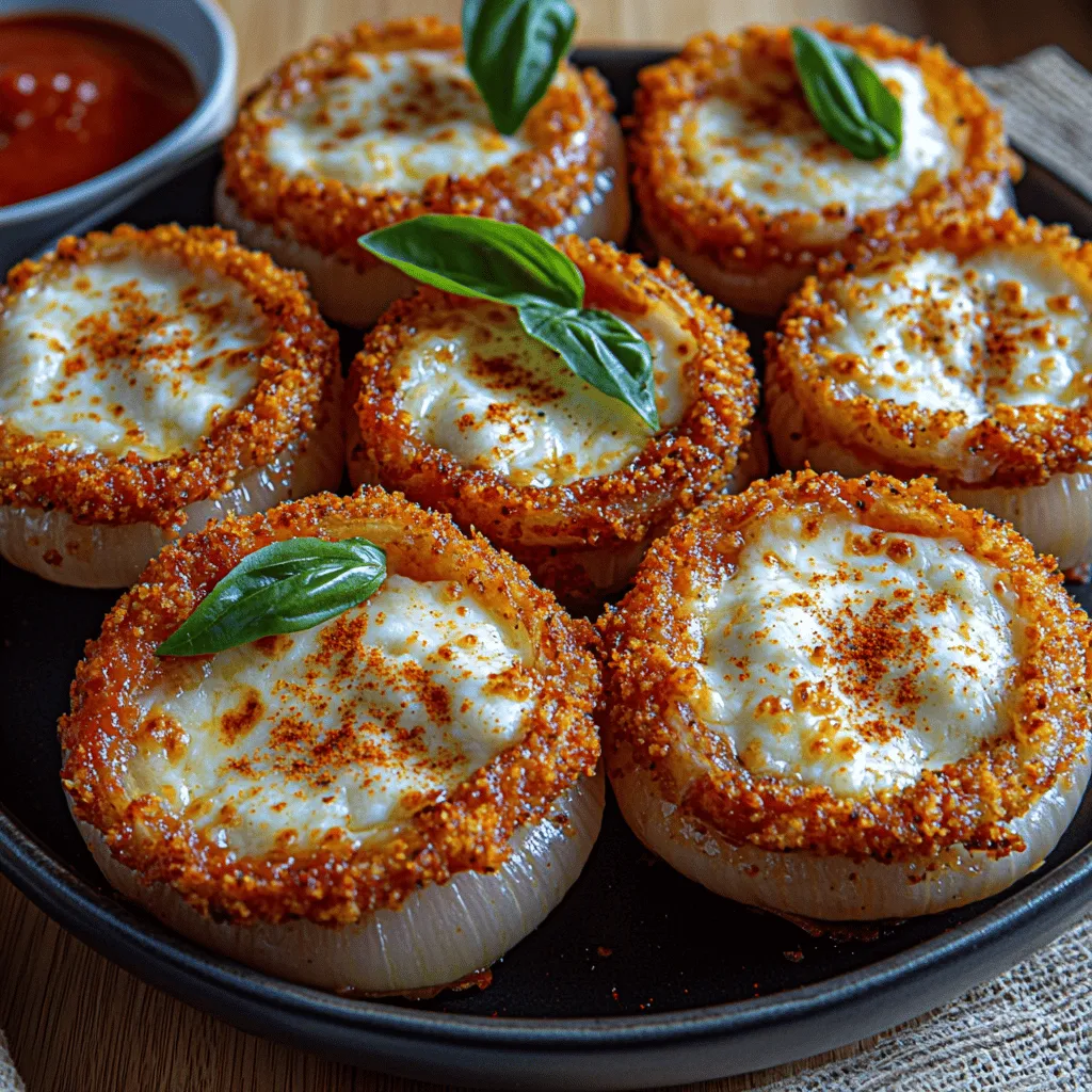 To appreciate the Crispy Mozzarella Onion Melts fully, it's essential to understand the key ingredients that contribute to their unique flavor and texture.