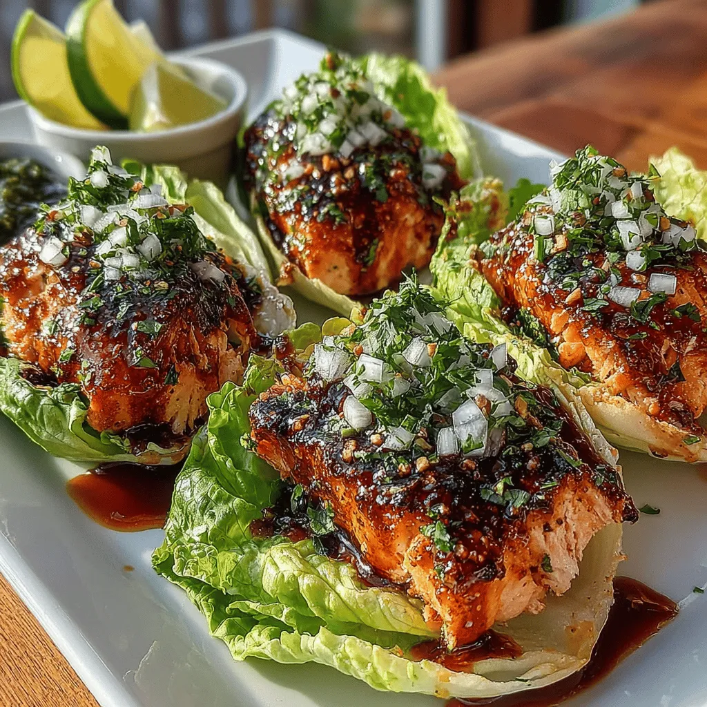 In the quest for a light yet satisfying meal, glazed salmon lettuce cups with a berry twist offer a refreshing option that tantalizes the taste buds while being packed with nutrients. This dish brings together the succulent flavor of salmon, the sweetness of berries, and the crispiness of lettuce, creating a culinary experience that not only delights the palate but also nourishes the body. Whether you're looking for a healthy lunch, a light dinner, or an impressive appetizer for your next gathering, these lettuce cups are sure to impress.