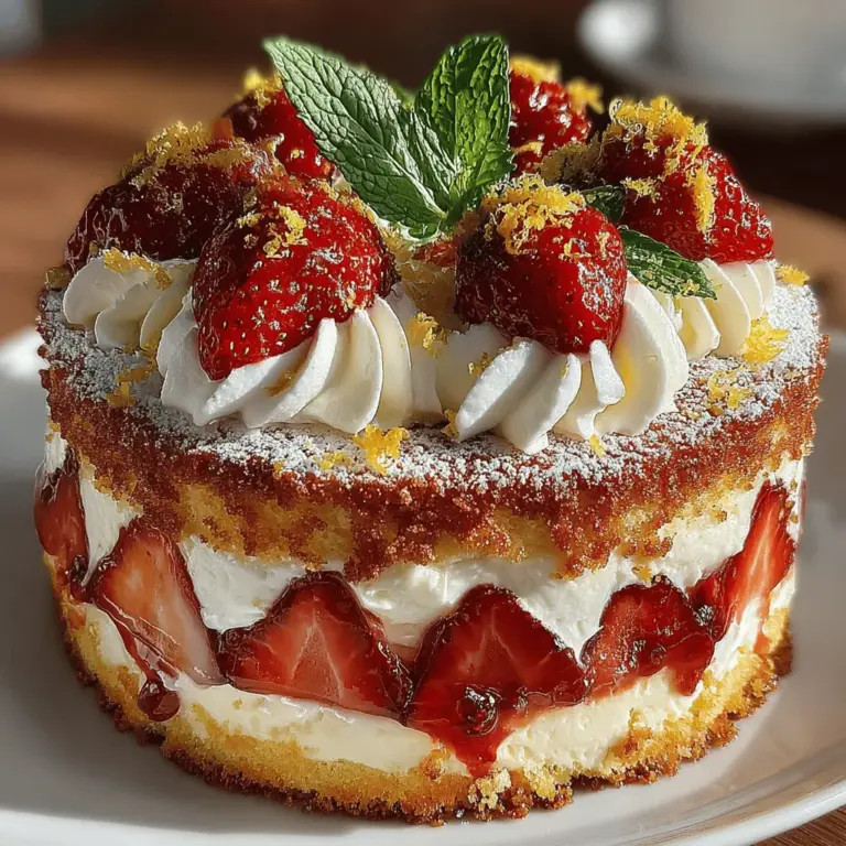 When it comes to creating the perfect Sunny Strawberry Lemon Icebox Cake, the choice of ingredients plays a pivotal role in the overall flavor and presentation. Fresh strawberries are undoubtedly the stars of this dish. Opt for ripe, juicy strawberries, as they will provide the sweetness and flavor that are essential to this dessert. Look for berries that are vibrant red, firm, and fragrant. Organic strawberries can also enhance the flavor profile while supporting sustainable farming practices.