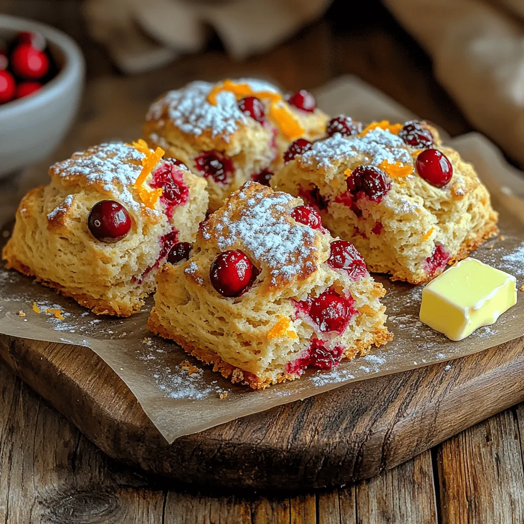 Cranberry Bliss Scones are a delightful treat that combines the tartness of cranberries with the sweetness of white chocolate, wrapped in a tender, buttery scone. This recipe is not only a perfect snack for your afternoon tea but also an ideal companion for your holiday gatherings. These scones are light, flaky, and bursting with flavor, making them a favorite among family and friends. The appeal of homemade Cranberry Bliss Scones lies in their comforting aroma and the satisfying taste that comes from using fresh, quality ingredients.