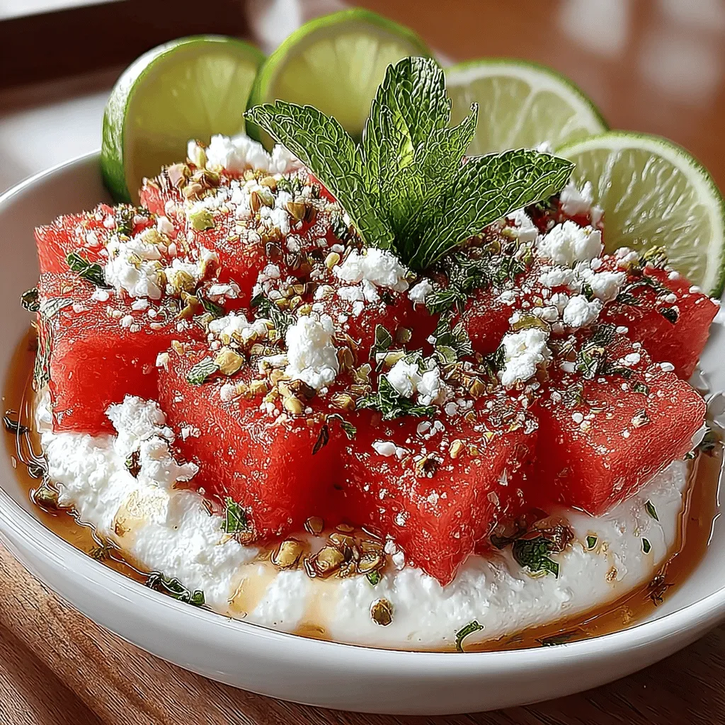 As the sun begins to shine brighter and the temperatures rise, our cravings shift towards refreshing, light dishes that capture the essence of summer. Among the myriad of options available, the Creamy Feta & Watermelon Bliss Bowl stands out as a vibrant fusion of flavors and textures that celebrates the season's bounty. This dish not only tantalizes your taste buds but also offers a feast for the eyes, making it an ideal choice for casual gatherings or a quick, nourishing meal at home.