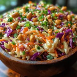In today's health-conscious world, the importance of incorporating fresh ingredients into our diets cannot be overstated. Fresh vegetables not only enhance the flavor of our meals but also provide essential nutrients that contribute to overall well-being. Among the myriad of vegetable-based dishes, Crunchy Cabbage Peanut Slaw stands out as a vibrant, healthy, and delicious option that is sure to please any palate. This slaw is a feast for the eyes, featuring a colorful array of ingredients, and is packed with nutrients, making it an ideal side dish or an exciting topping for various dishes.
