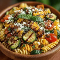 Grilled Corn Pasta Salad Recipe