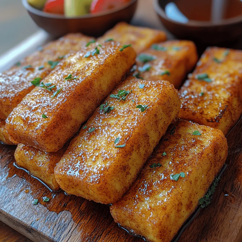 French toast sticks have become a beloved breakfast and snack option for many, offering a delightful blend of crispy exteriors and soft, custardy interiors. Their appeal lies not only in their delectable taste but also in their versatility; they can be enjoyed plain, dipped in syrup, or paired with fresh fruits. This recipe takes the classic French toast sticks to new heights by introducing the warm, comforting flavors of cinnamon sugar, making them an irresistible choice for both kids and adults alike.