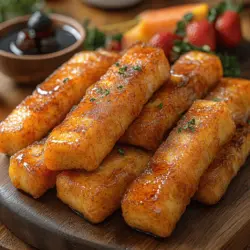 French toast sticks have become a beloved breakfast and snack option for many, offering a delightful blend of crispy exteriors and soft, custardy interiors. Their appeal lies not only in their delectable taste but also in their versatility; they can be enjoyed plain, dipped in syrup, or paired with fresh fruits. This recipe takes the classic French toast sticks to new heights by introducing the warm, comforting flavors of cinnamon sugar, making them an irresistible choice for both kids and adults alike.