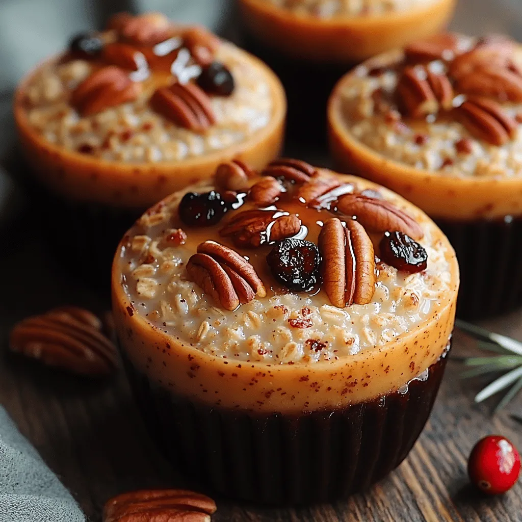 In today's fast-paced world, finding a breakfast option that is both healthy and convenient can often feel like a daunting task. However, the Maple Pecan Baked Oatmeal Cups offer a delightful solution that satisfies your taste buds while providing essential nutrients to kickstart your day. These little cups are not just a treat for the palate; they serve as a wholesome, on-the-go breakfast that caters to various dietary preferences, including vegan and gluten-free diets.