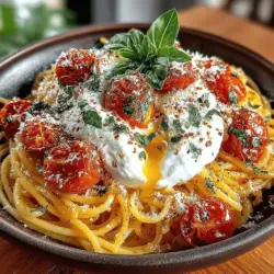 Cherry Tomato Burrata Pasta: A Culinary Delight
