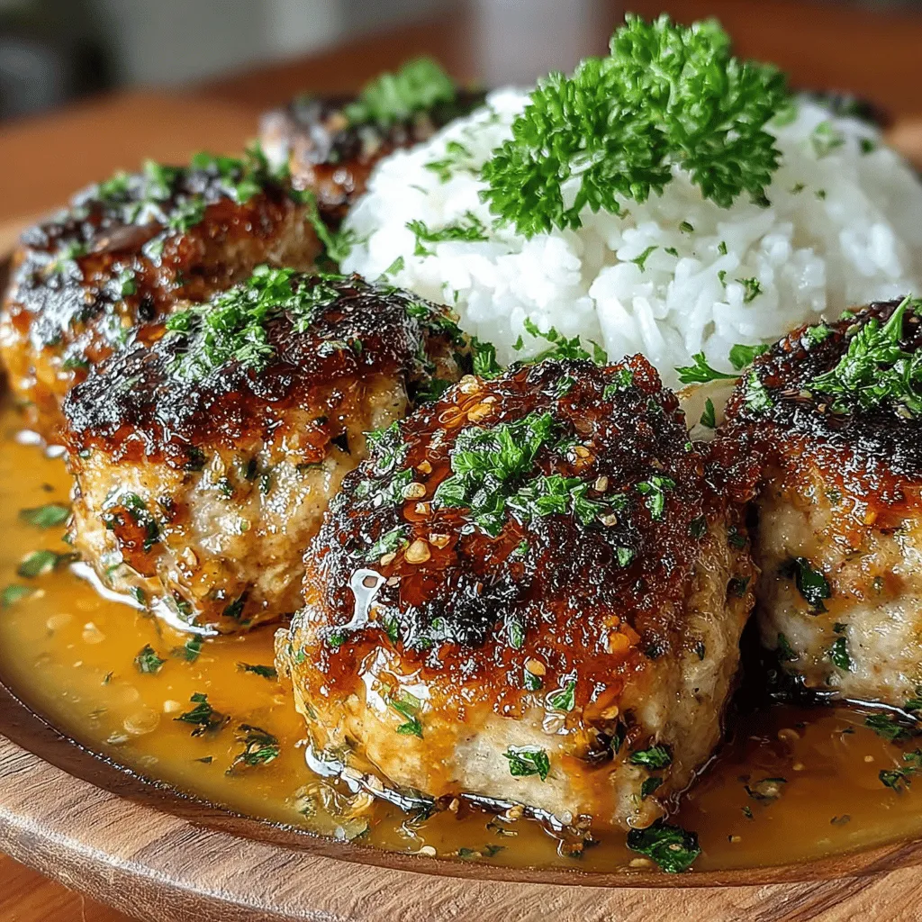 Welcome to the delightful world of Honey Garlic Turkey Meatballs, where the perfect balance of sweet and savory flavors comes together to create a dish that is not only satisfying but also incredibly versatile. These meatballs are a fantastic choice for any occasion, from casual weeknight dinners to festive gatherings, making them a staple in kitchens everywhere. With their tender texture and rich flavor profile, Honey Garlic Turkey Meatballs offer an exciting twist on traditional meatballs, appealing to both health-conscious eaters and flavor enthusiasts alike.