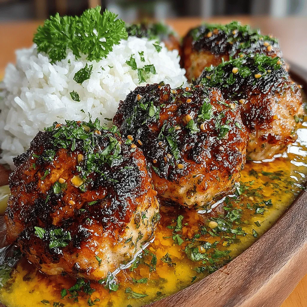 Honey Garlic Turkey Meatballs: A Flavorful Delight
